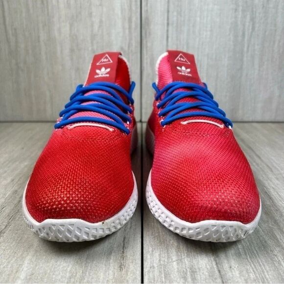 Adidas Pharrell Williams Tennis HU Holis Festival Scarlet Cloud Knit Mens Size 7 - Picture 5 of 10